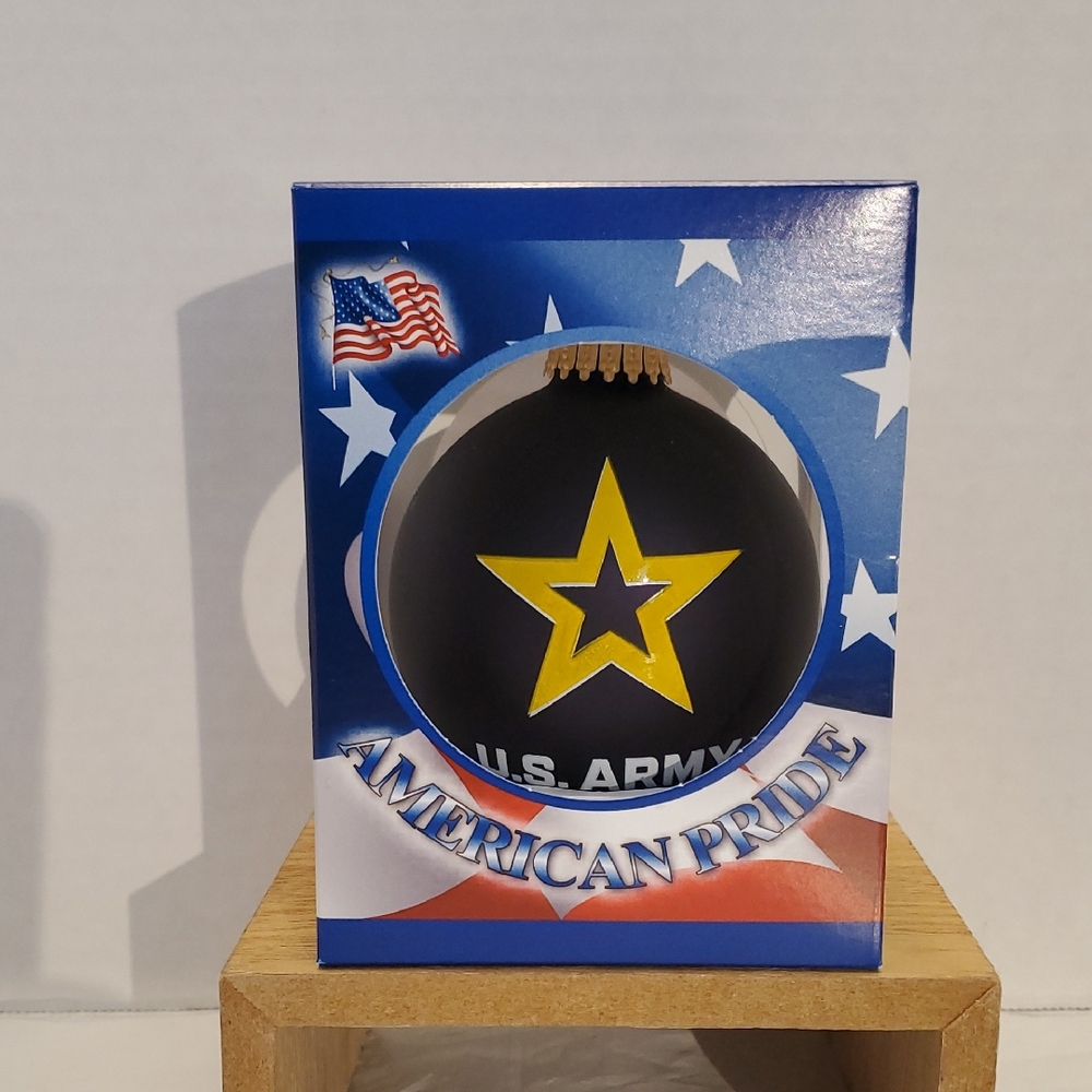 U.S. Army,  Air Force Ornaments (Navy SOLD)